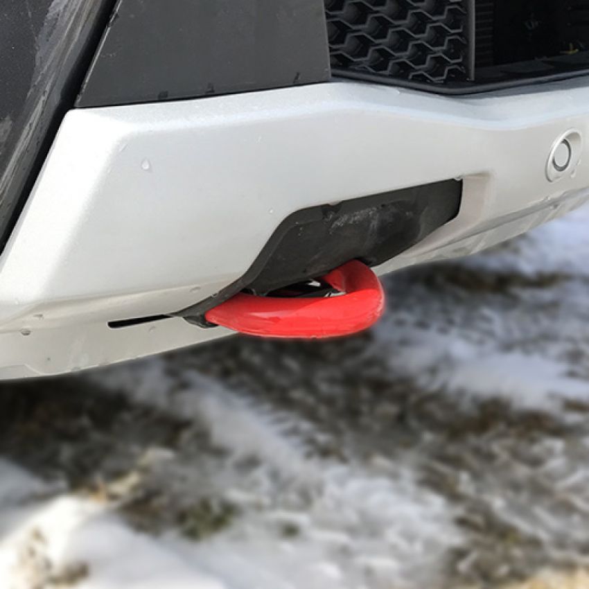 Ford Racing M-18954-RA 2019-2023 Ranger Tow Hooks-Pair-Red