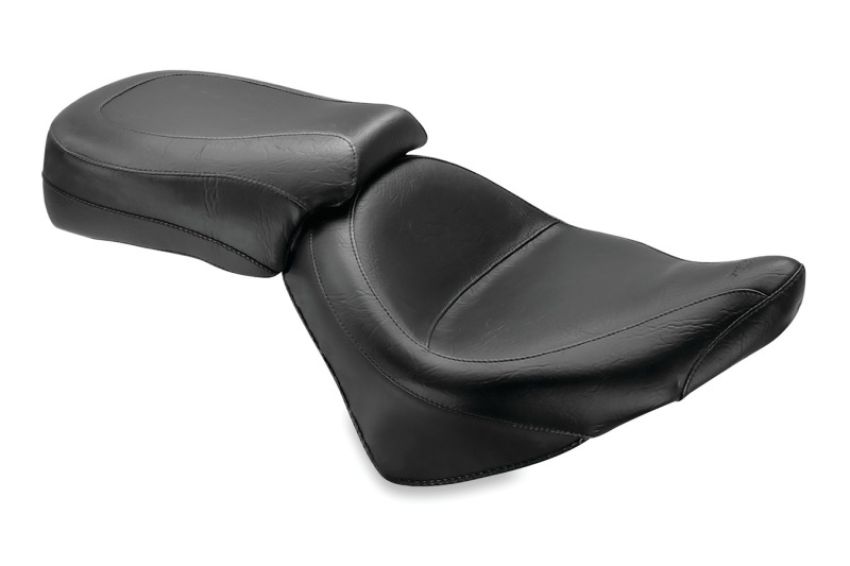 Mustang Motorcycle 76511 Mustang 03-17 Victory Vegas, Kingpin, 05-07 8-Ball Standard Touring 2PC Seat - Black