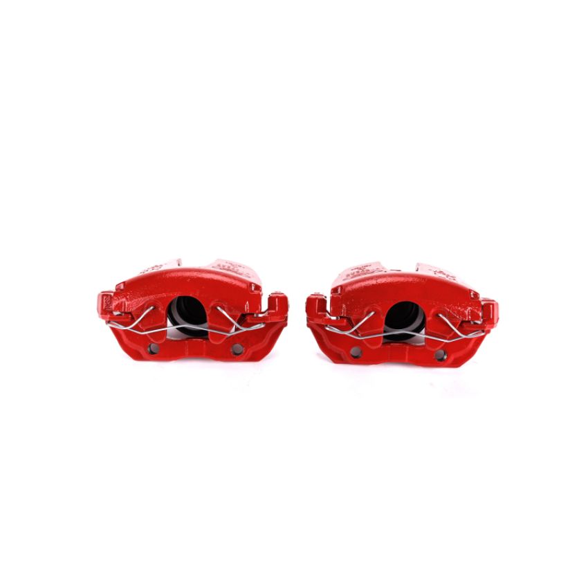 PowerStop S2942D Red Powder Coated Calipers
