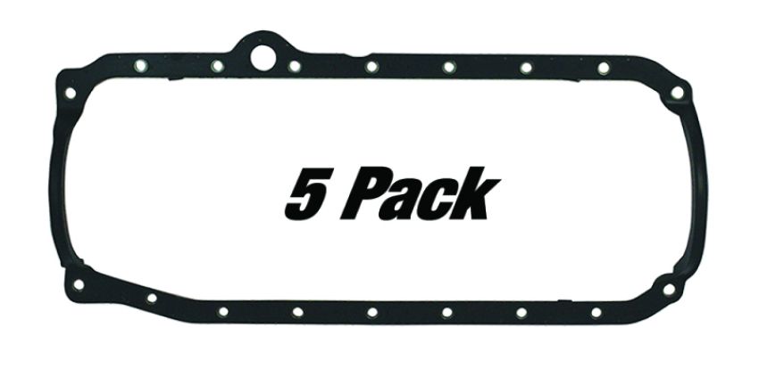 MOROSO MOR93182 SBC 1-Piece Oil Pan Gaskets 86-Up (5pk)