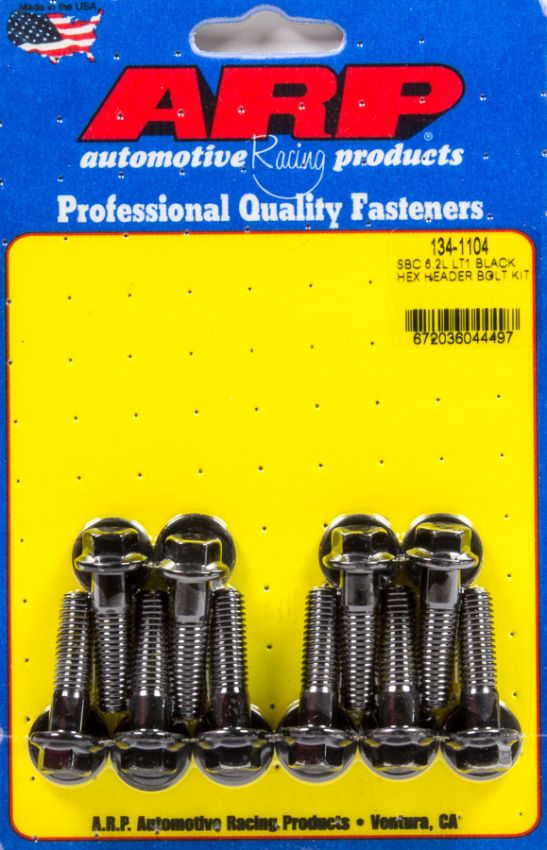 ARP ARP134-1104 Header Bolt Kit - GM LT1 6.2L 6pt