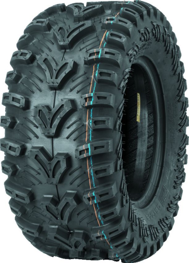 QuadBoss 609338 QBT448 Utility Tire - 24x10-12 6Ply