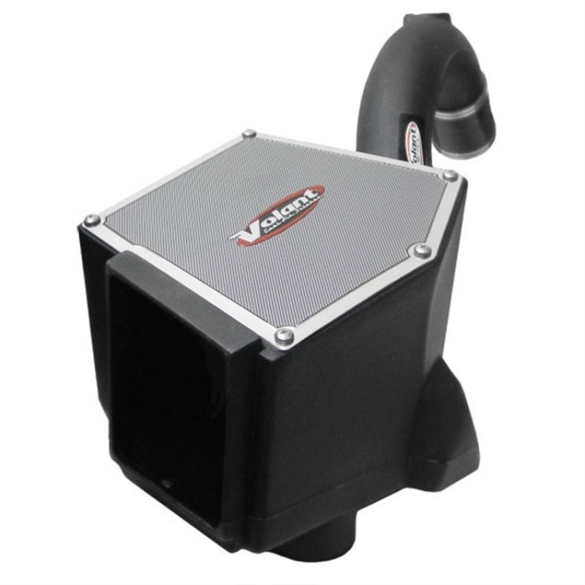 Volant 15966 Volant air intake systems utilize a high-velocity venturi filter adapter which provides a smooth transition through the MAF sensor into the intake tube for a much needed airflow improvement over the factory rubber tubing and resonator box.