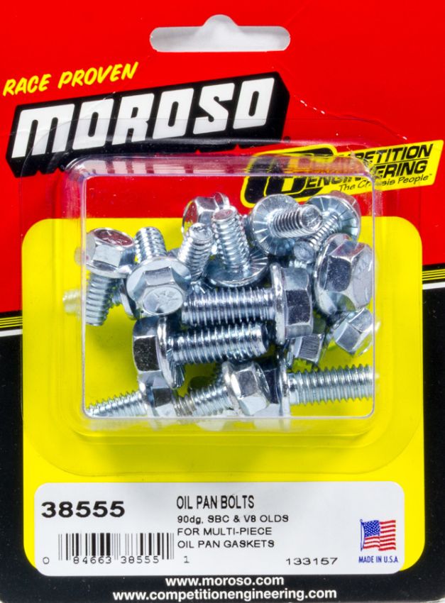 MOROSO MOR38555 SBC Oil Pan Bolt Kit