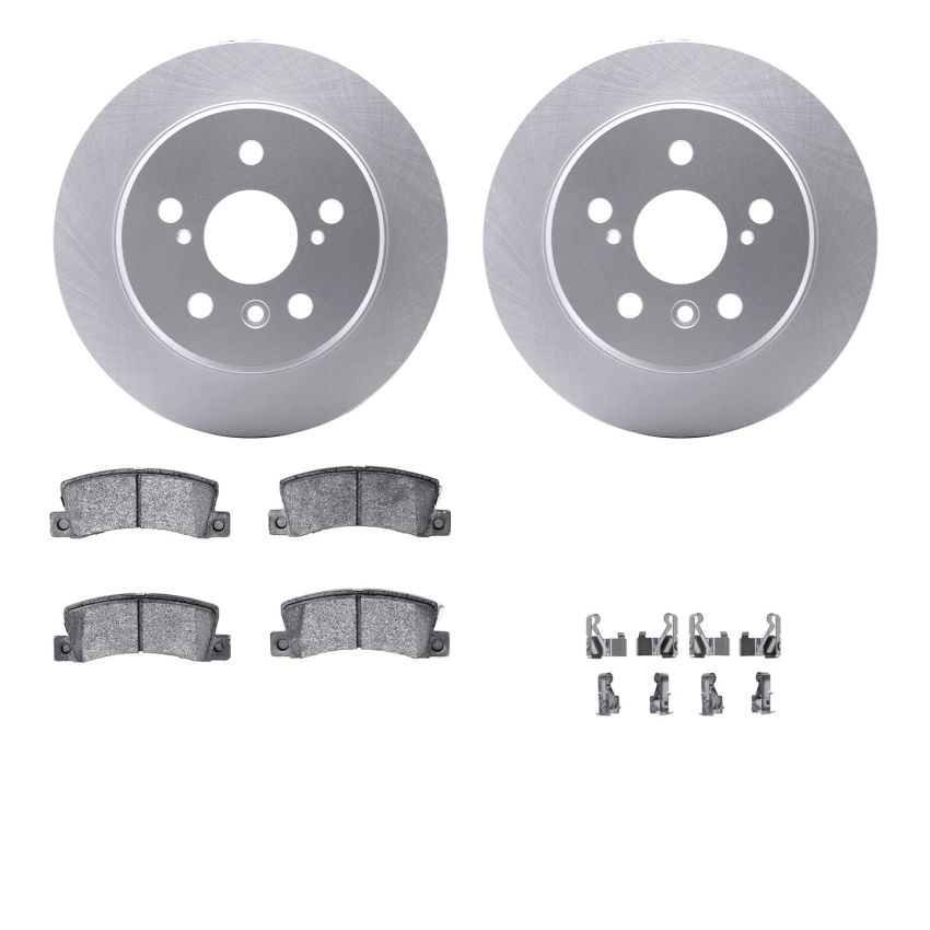 Dynamic Friction 4512-76161 Rotor Kit