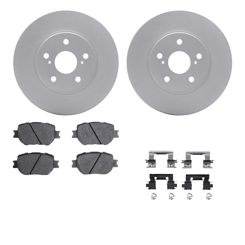 Dynamic Friction 4512-76130 Rotor Kit