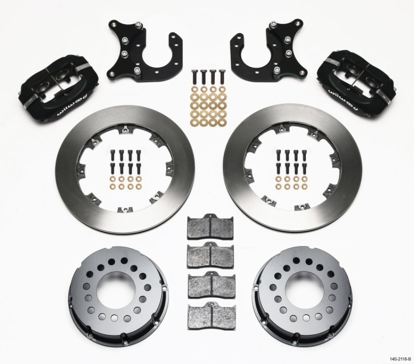 Wilwood 140-2118-B Forged Dynalite P/S Rear Kit New Big Ford 2.50in Offset