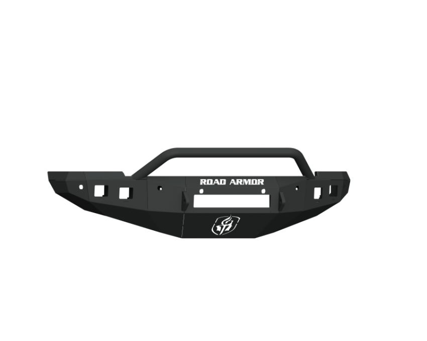 Road Armor 4162F4B-NW 16-18 Ram 2500 Stealth Front Bumper w/Pre-Runner Guard/6 Sensor Holes - Tex Blk