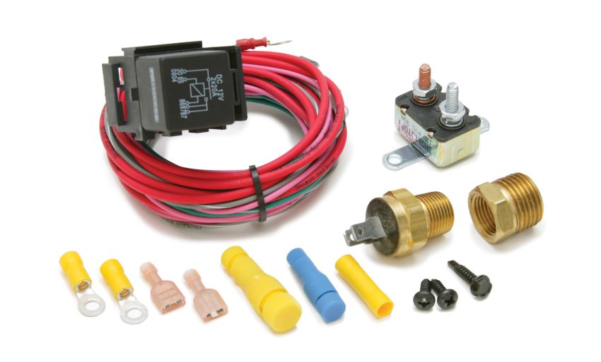 PAINLESS WIRING PWI30114 A/C Activated Cooling Fan Relay On 195/Off 180