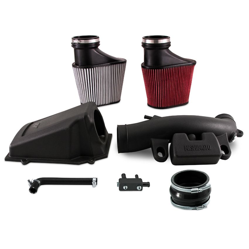 Mishimoto MMAI-JLH-18S 2018+ Jeep Wrangler JL 2.0T Air Intake w/ Oiled Filter