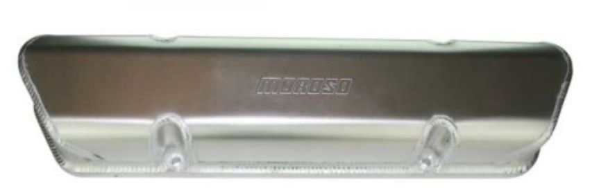 Moroso 68200 Ford Kent 1600 Crossflow Fabricated Aluminum Valve Cover with Billet Rail