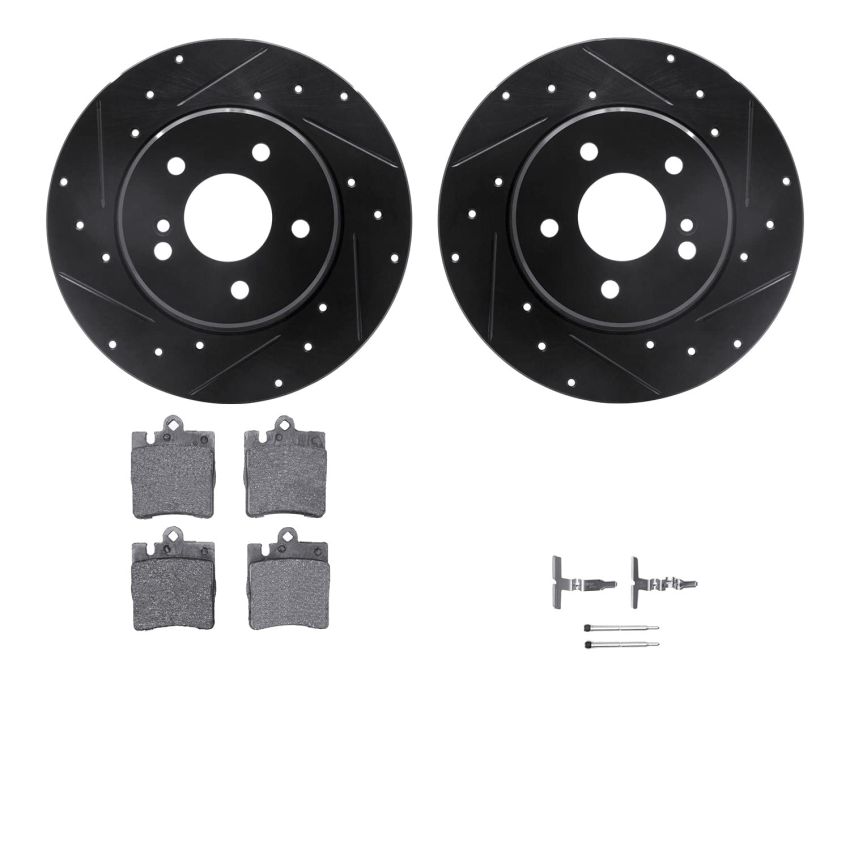 Dynamic Friction 8612-63051 Rotor Kit