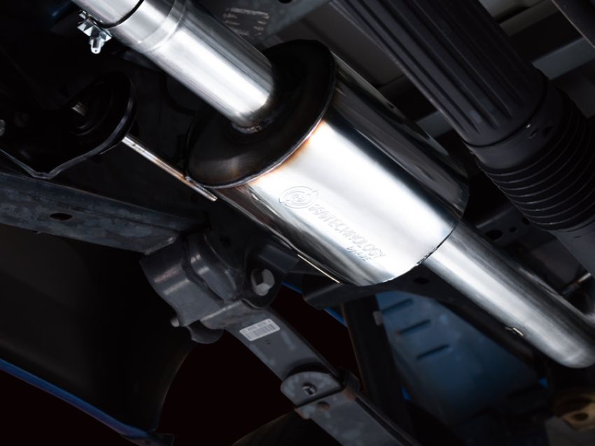 AWE Tuning 3015-23059 AWE 0FG 21+ Ford F150 Dual Side Exit Cat-Back Exhaust - 4.5in Diamond Black Tips