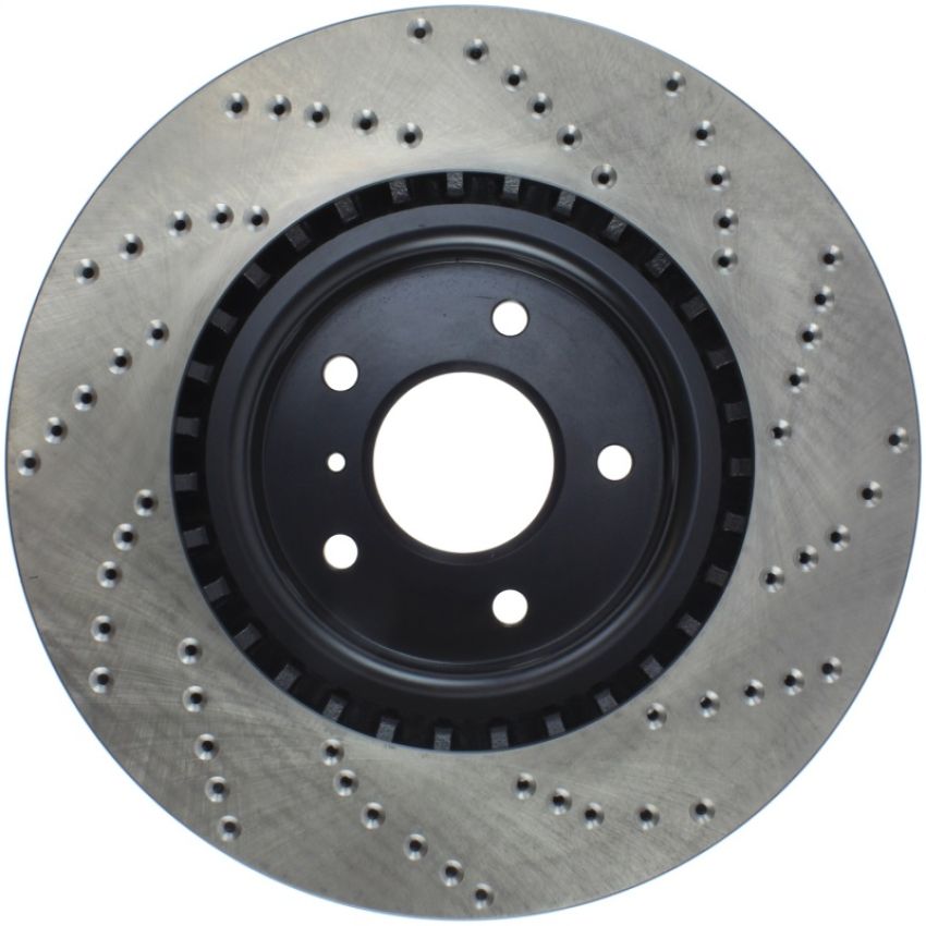 Stoptech 128.42076R Drilled Sport Brake Rotor
