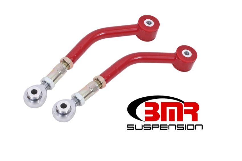 BMR Suspension UCA112R Upper Control Arms, On-car Adjustable, Rod Ends