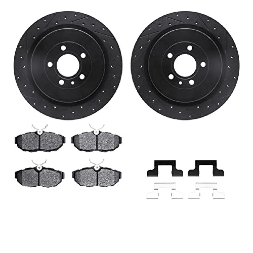 Dynamic Friction 8512-54176 Rotor Kit
