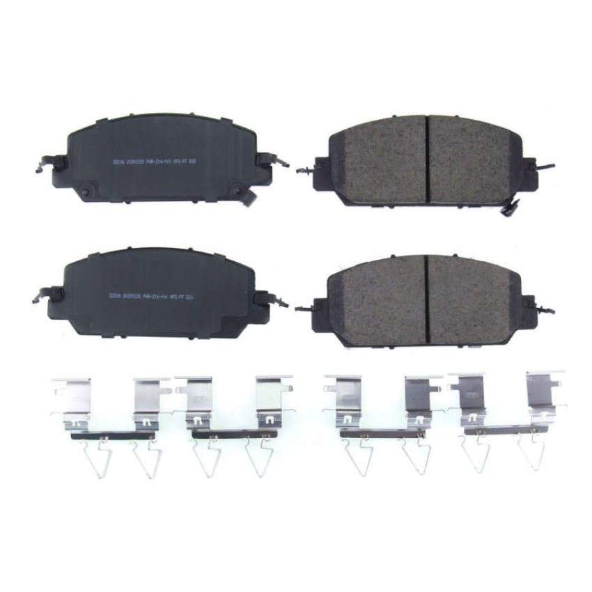 PowerStop 17-2036 PowerStop - Z17 Low-Dust Ceramic Brake Pads with Hardware