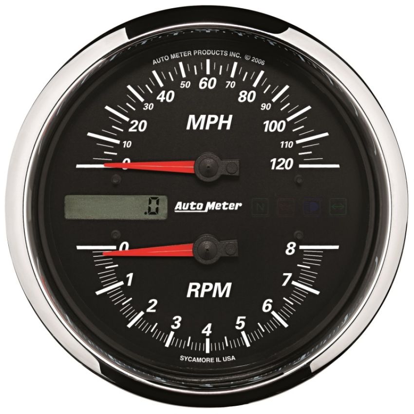 AutoMeter 19466 GAUGE, TACH/SPEEDO, 4 1/2