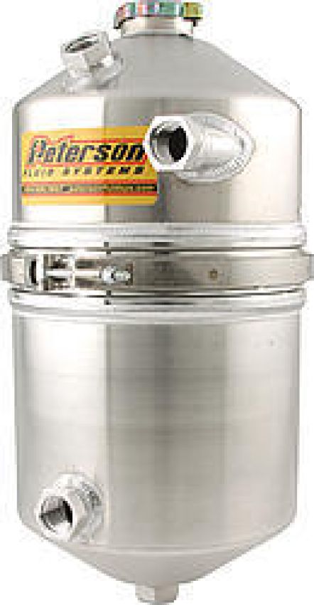 PETERSON FLUID PTR08-0011 Dry Sump Tank 4 Gal