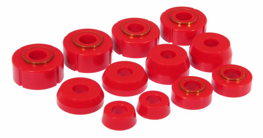 Prothane 6-105 66-79 Ford F100-350 4wd Body Mount - Red