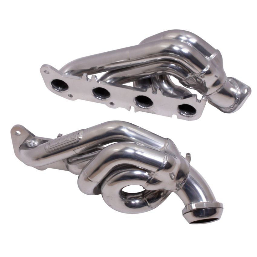 BBK Performance Parts 19430 2011-2014 FORD F150 5.0 TRUCK 1-3/4 SHORTY EXHAUST HEADERS (SILVER CERAMIC)