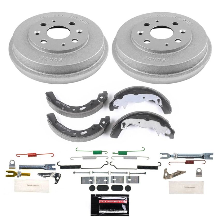 PowerStop KOE15514DK Power Stop 11-14 Mazda 2 Rear Autospecialty Drum Kit