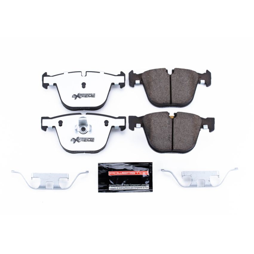 PowerStop Z26-919B PowerStop - Z26 Performance Carbon-Fiber Ceramic Brake Pads with Hardware Kit