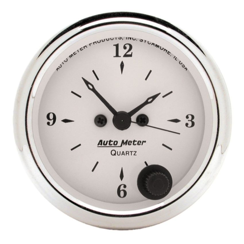 AutoMeter 1686 GAUGE, CLOCK, 2 1/16
