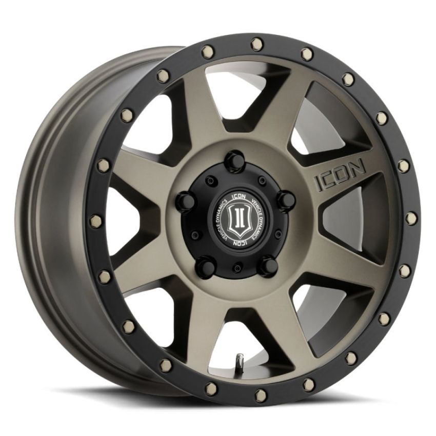 ICON 1818905560BR Rebound 18x9 5x150 25mm Offset 6in BS 110.1mm Bore Bronze Wheel