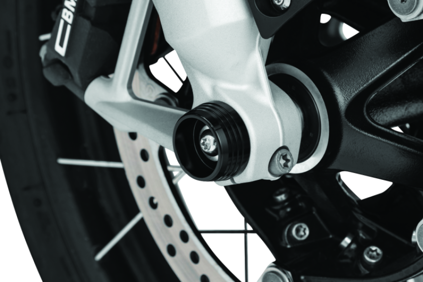 Kuryakyn 3804 Lodestar Axle Sliders Black