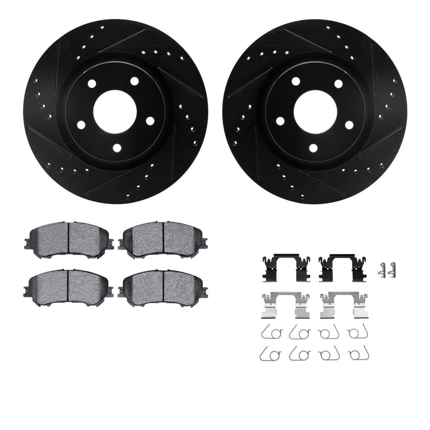 Dynamic Friction 8612-67014 Rotor Kit