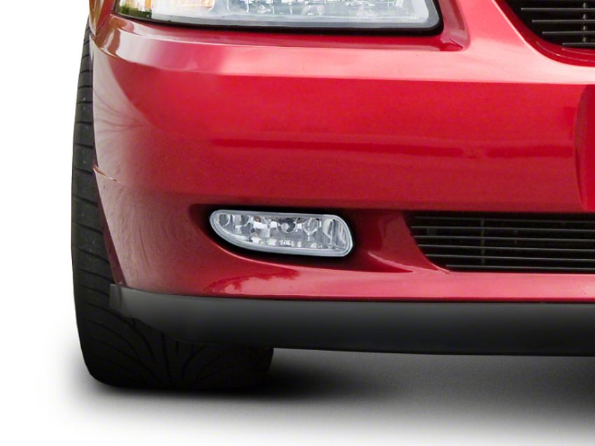 Raxiom 49138 99-04 Ford Mustang Excluding Cobra Axial Series Fog Lights- Chrome