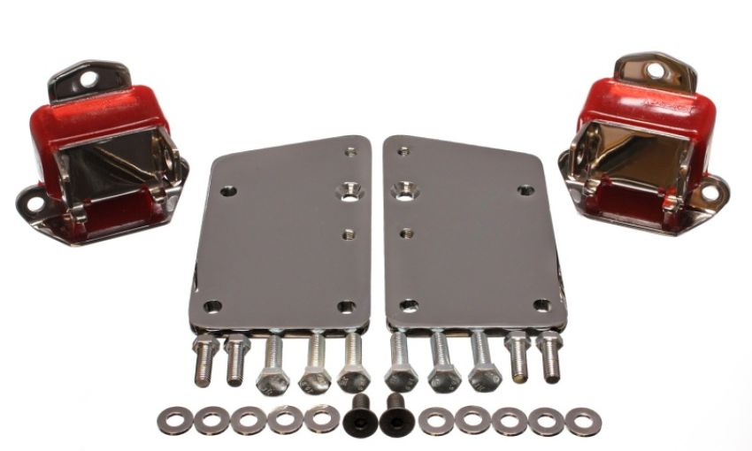 Energy Suspension 3.1149R Ls Conversion Mtr Mount Set  - Red