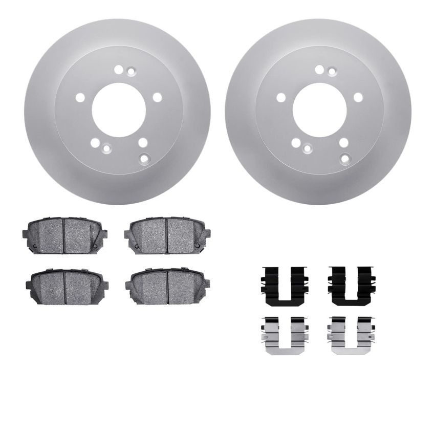 Dynamic Friction 4512-21044 Rotor Kit