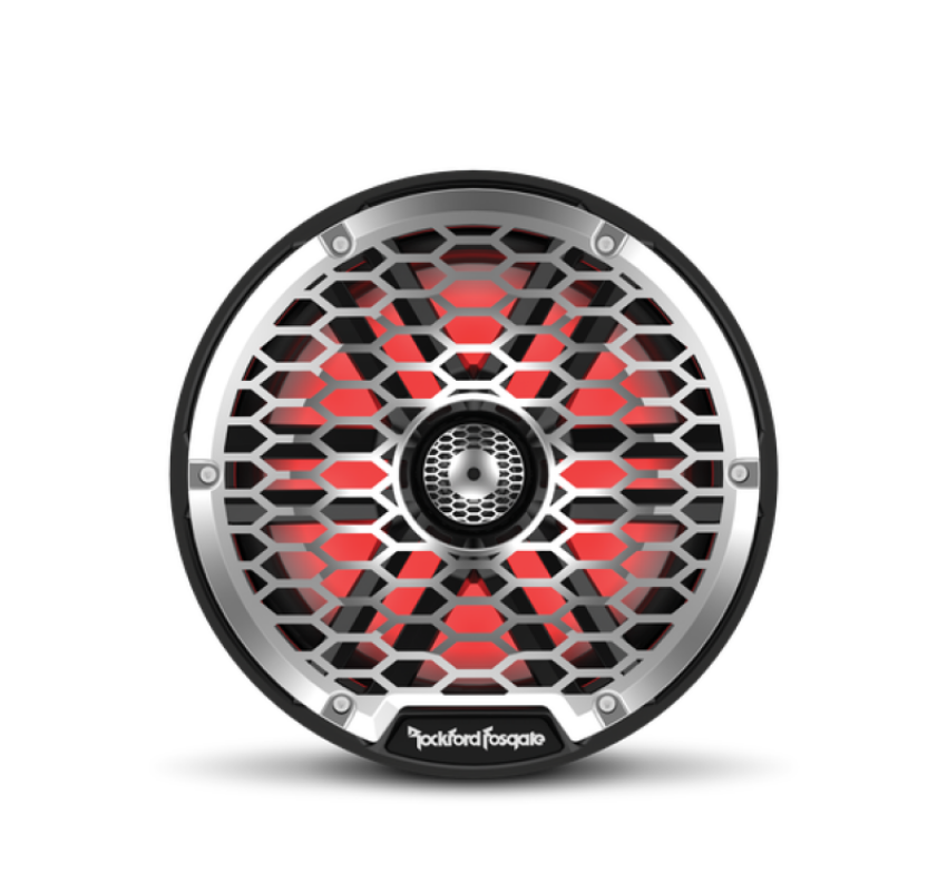 Rockford Fosgate UTV M2-8B Rockford Fosgate 8in. Color Optix Marine 2-Way Speakers (Pair) - Black