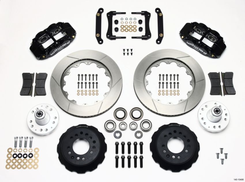 Wilwood 140-10486 Narrow Superlite 6R Front Hub Kit 14.00in 70-78 Camaro