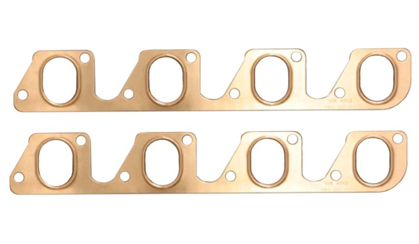 SCE GASKETS 4052 PRO COPPR EMBSSD EXH. FOR FORD 351C W/2BBL. HEADS