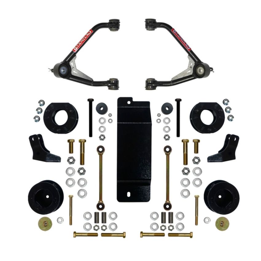 Skyjacker C7350V 2007-2014 GM 1500 SUV 4WD 3.5-4in UCA Lift Kit w/Rear Shock Brackets