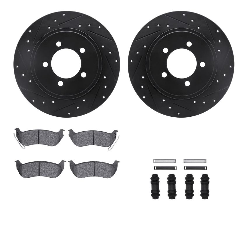 Dynamic Friction 8212-54007 Rotor Kit