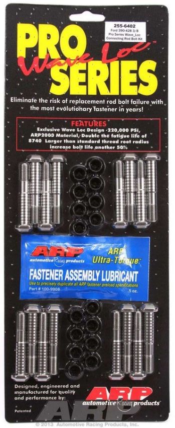 ARP ARP255-6402 BBF Rod Bolt Kit - Fits 390-428