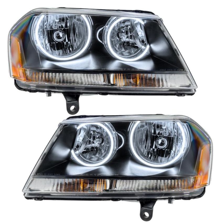 Oracle Lighting 8101-001 SMD Pre-Assembled Headlights, Black, White