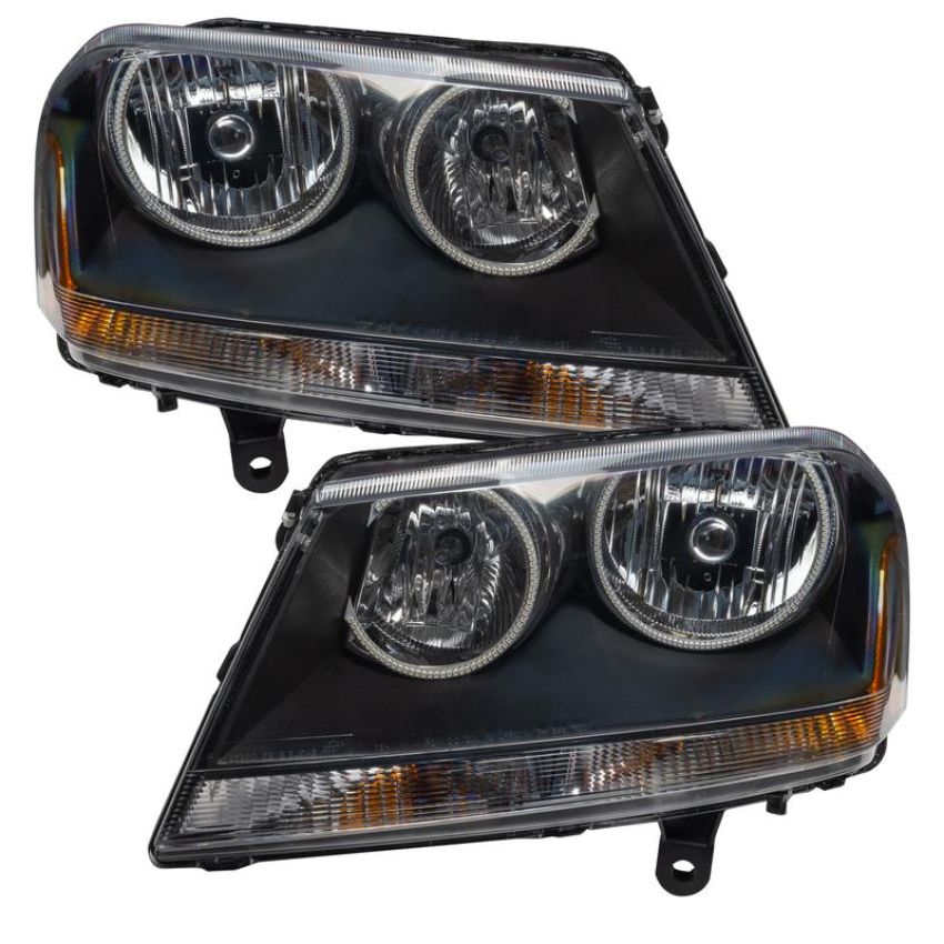 Oracle Lighting 8101-330 SMD Pre-Assembled Headlights, Black Bezel, ColorSHIFT