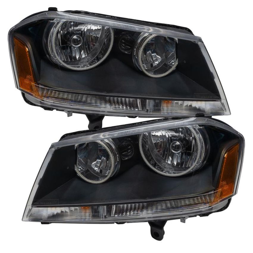 Oracle Lighting 8101-334 SMD Pre-Assembled Headlights, Black Bezel, ColorSHIFT(tm) - No Controller