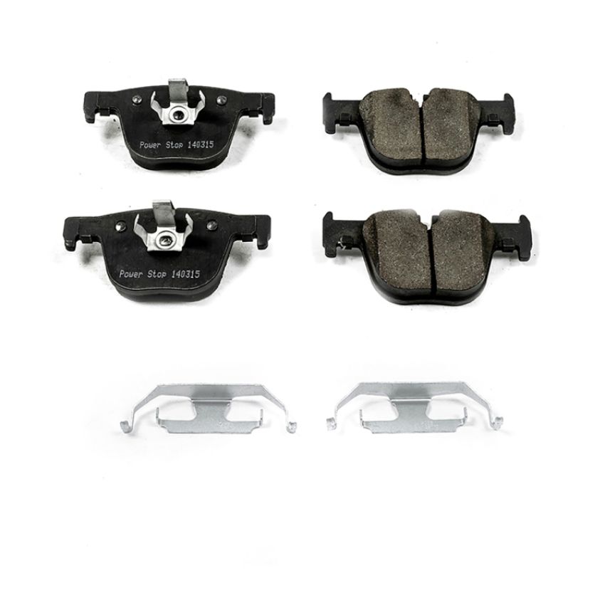 PowerStop 17-1610 PowerStop - Z17 Low-Dust Ceramic Brake Pads with Hardware