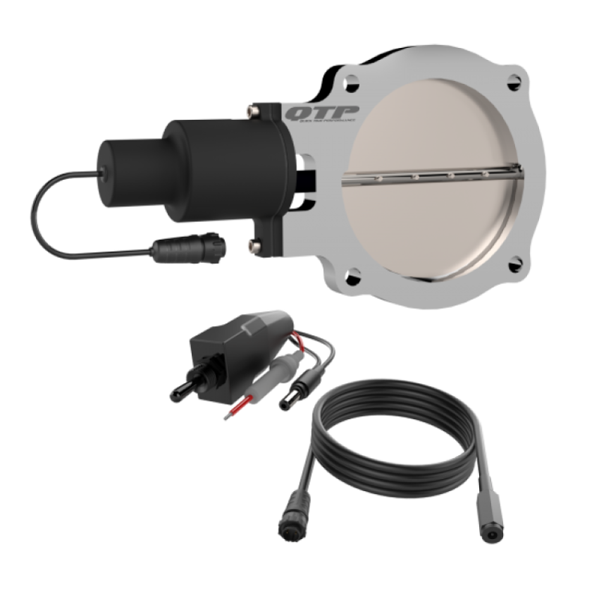 QTP QTEC5X 5in Bolt-On QTEC Electric Cutout Valve - Single
