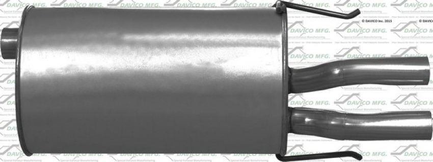 Davico Mfg 810420 Direct fit Muffler
