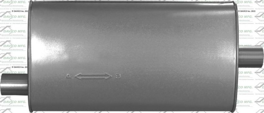 Davico Mfg 810435 Direct fit Muffler