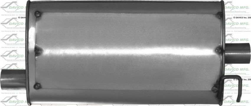 Davico Mfg 810437 Direct fit Muffler