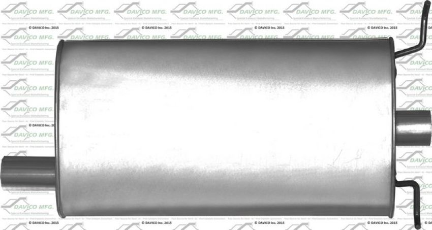 Davico Mfg 810438 Direct fit Muffler