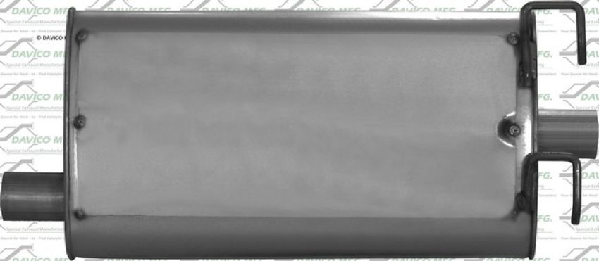 Davico Mfg 810442 Direct fit Muffler